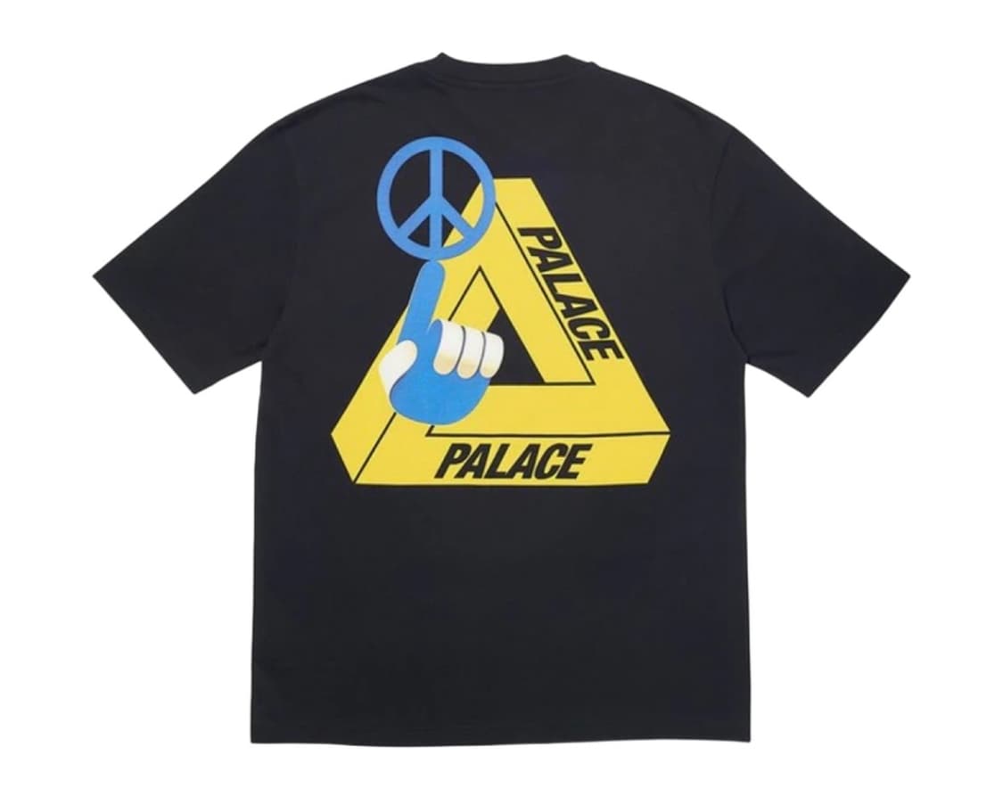 [L] 팔라스 트라이 스마일러 티셔츠 블랙 상품이미지1