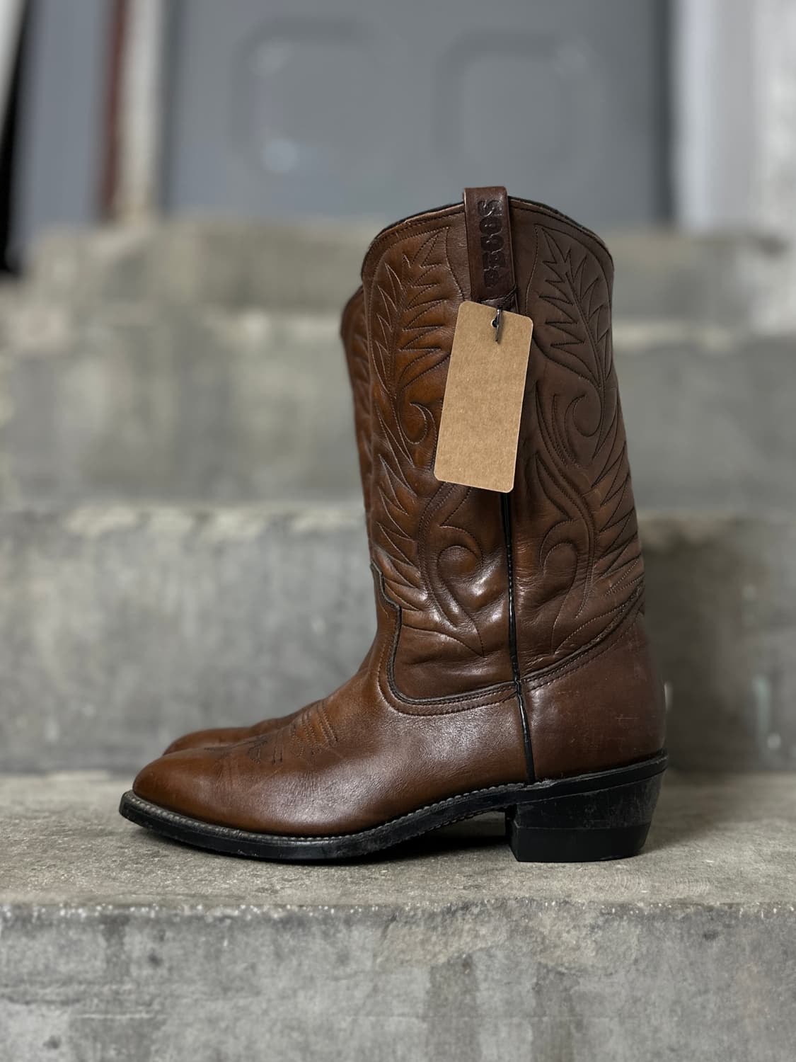 90's USA Made 레드윙 페코스 웨스턴 부츠 상품이미지4