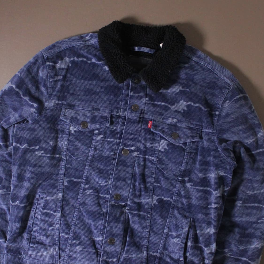 Levi's 리바이스 카모 쉐르파 자켓 상품이미지3