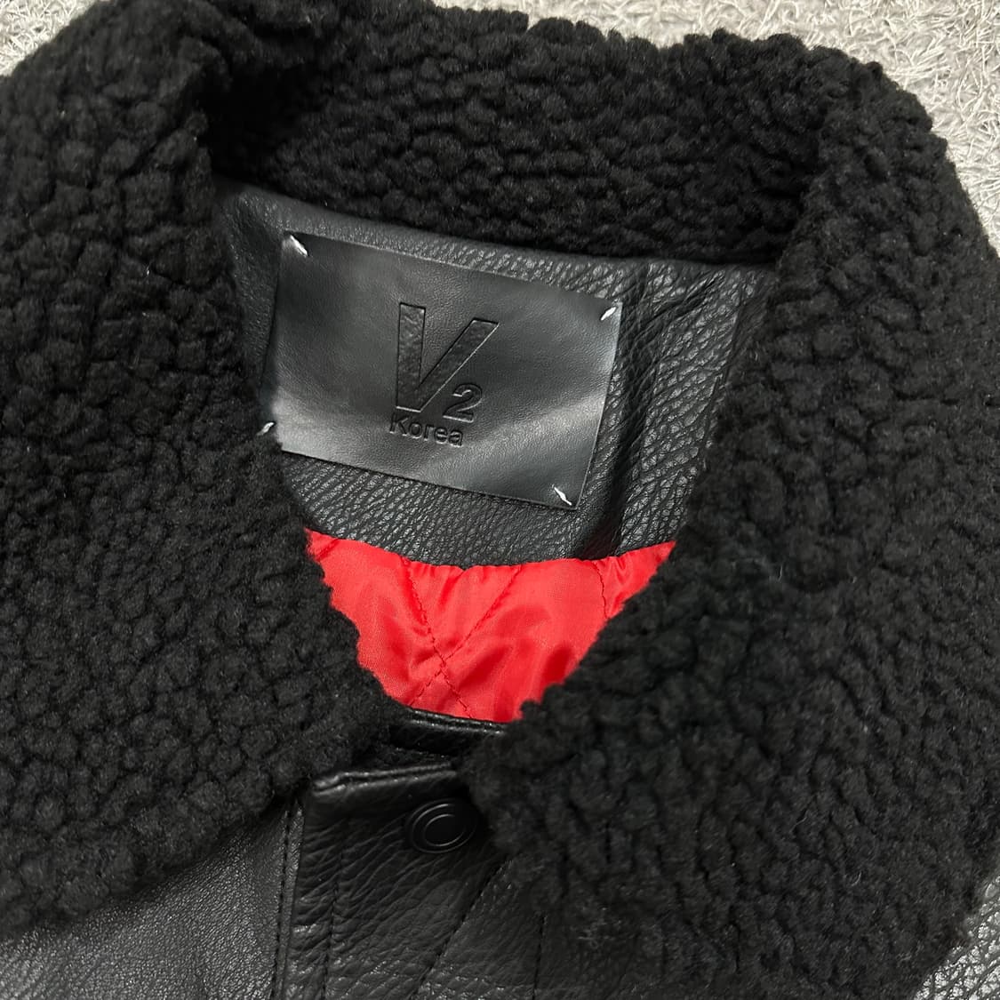 [105] V2 레더자켓 상품이미지3