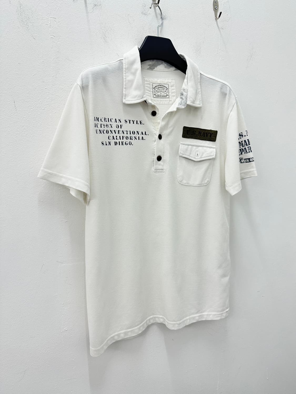 NONE vintage camo point pk tee 상품이미지1