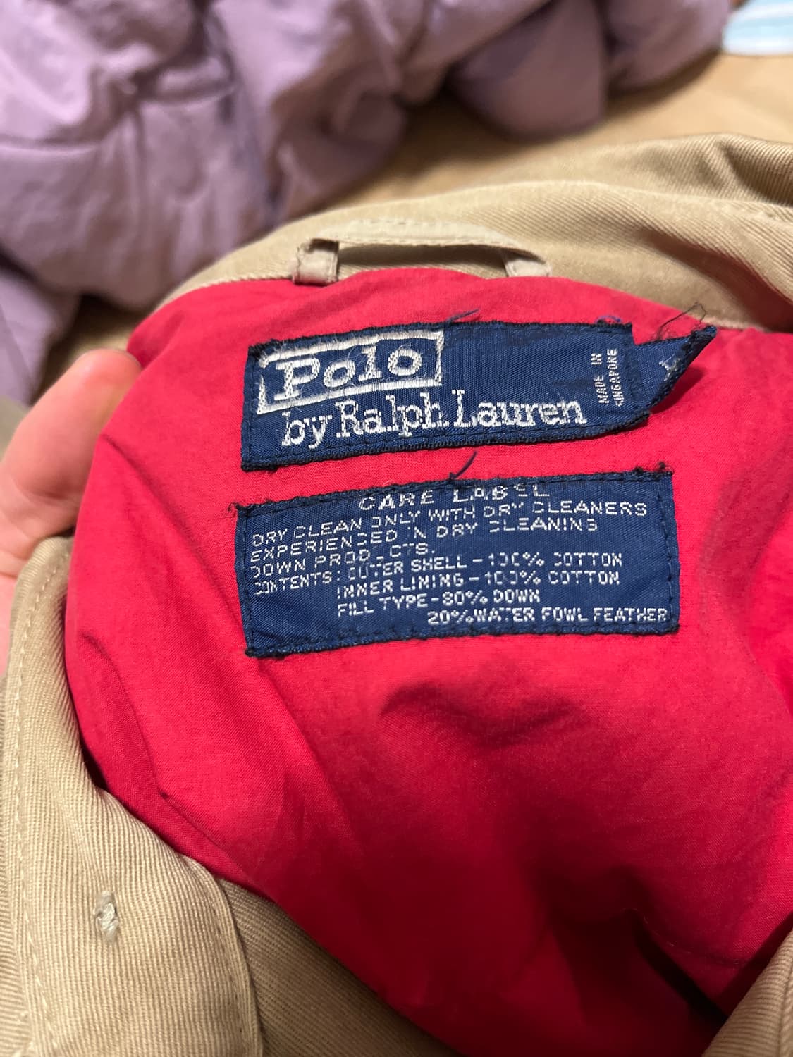 90s 폴로 푸퍼 다운 상품이미지10