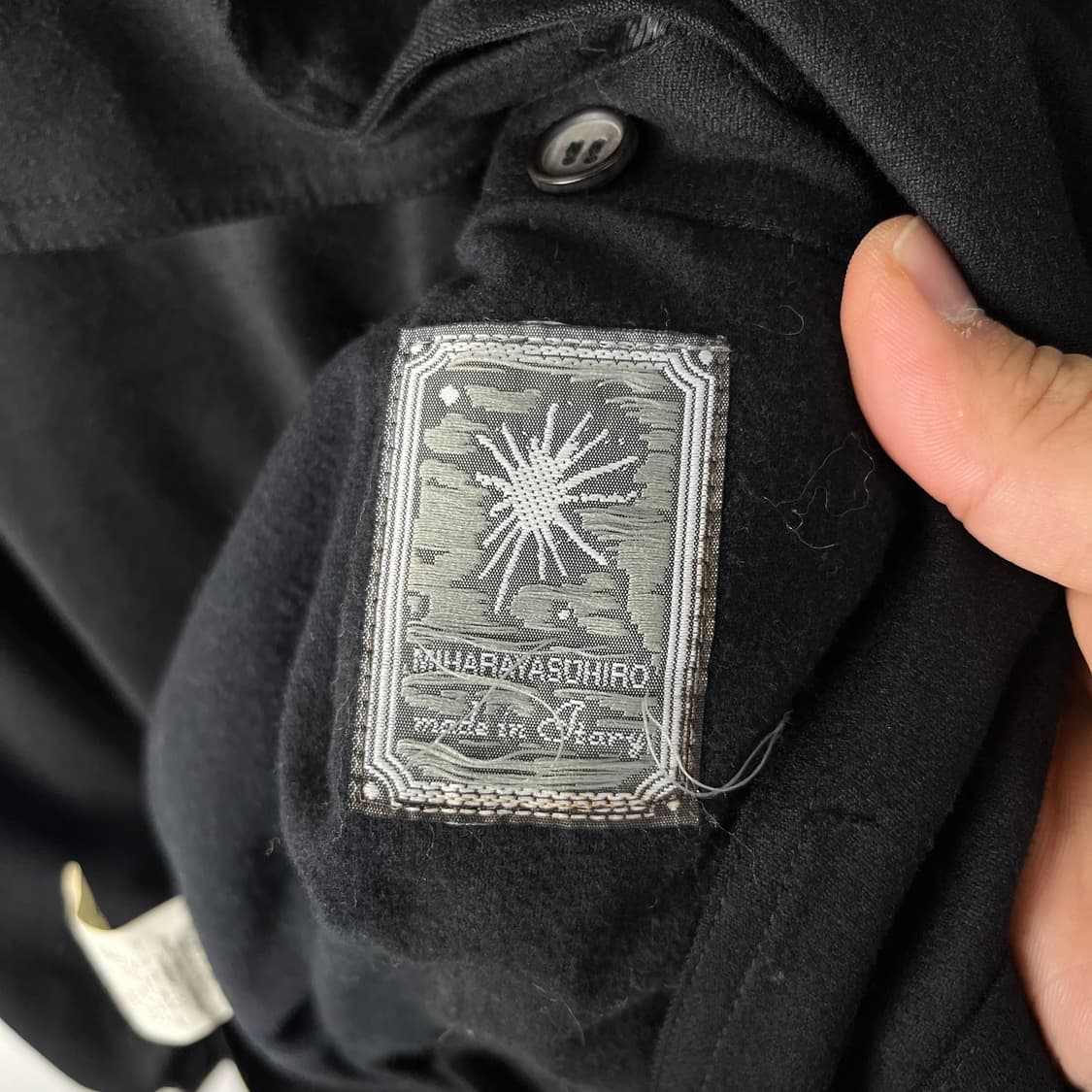 [Mihara Yasuhiro] 미하라 야스히로 울 트렌치 코트 상품이미지5