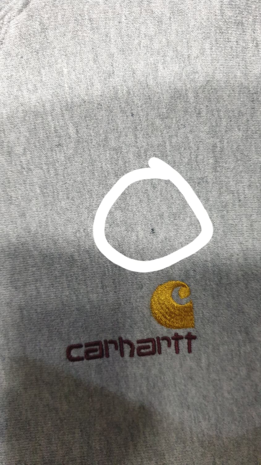 칼하트 아메리칸 스크립트 맨투맨 M 상품이미지7