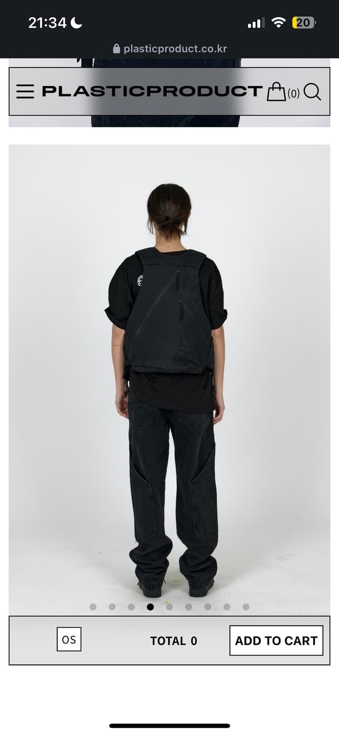 플라스틱프로덕트 chest belt bag 체스트 벨트백 상품이미지2