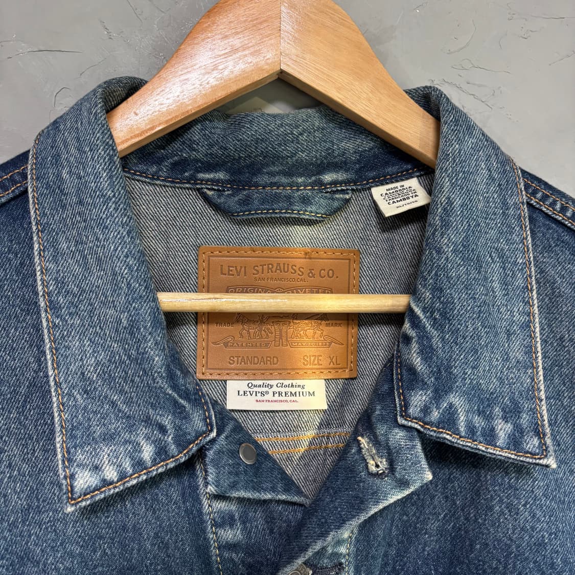 리바이스 데님 트러커 자켓 상품이미지4