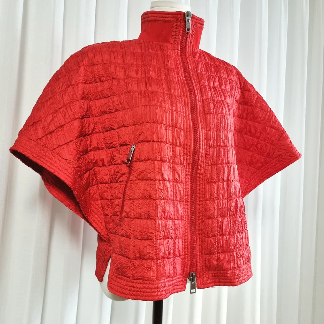 에르마노 설비노 퀼팅 점퍼 숏 자켓 (5566/38) 상태최상/컬렉션피스 상품이미지4