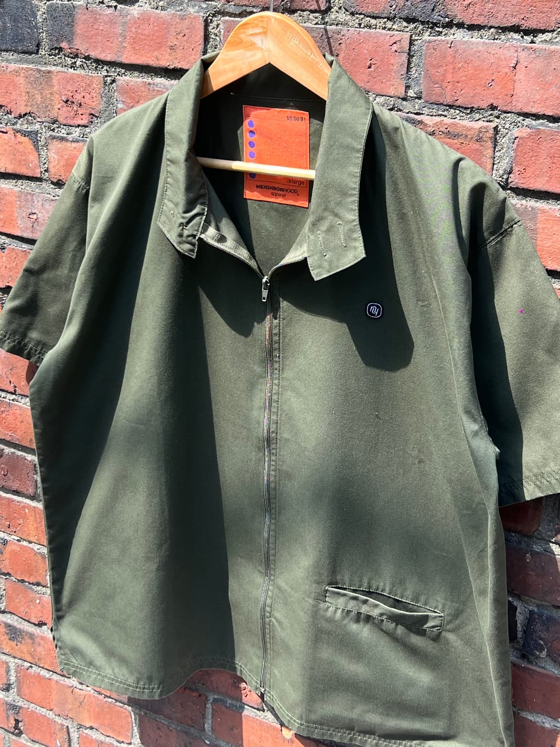 Neighborhood Old Zip up Shirt Jacket 상품이미지1