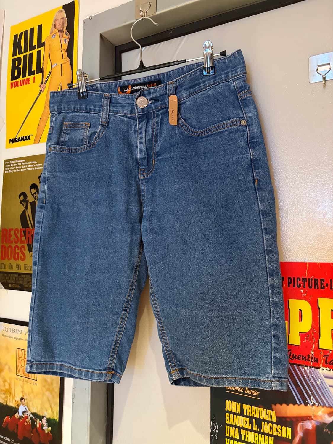 kuiosjeans 데님 반바지 상품이미지1
