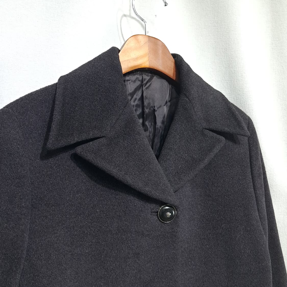 CN989W L 베르사체 꾸뛰르 이탈리아 울 테일러드 롱코트 상품이미지10