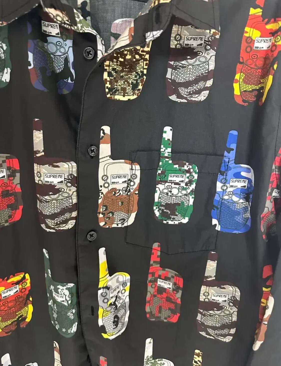 슈프림 워키토키 셔츠 L 상품이미지6