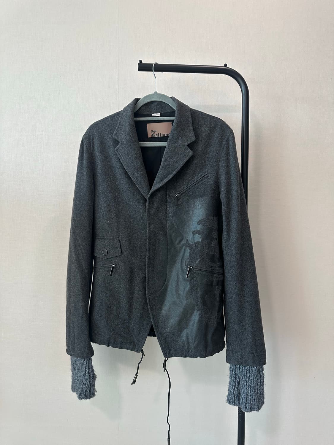 존 갈리아노 아카이브 도킹 울 블레이져 상품이미지2