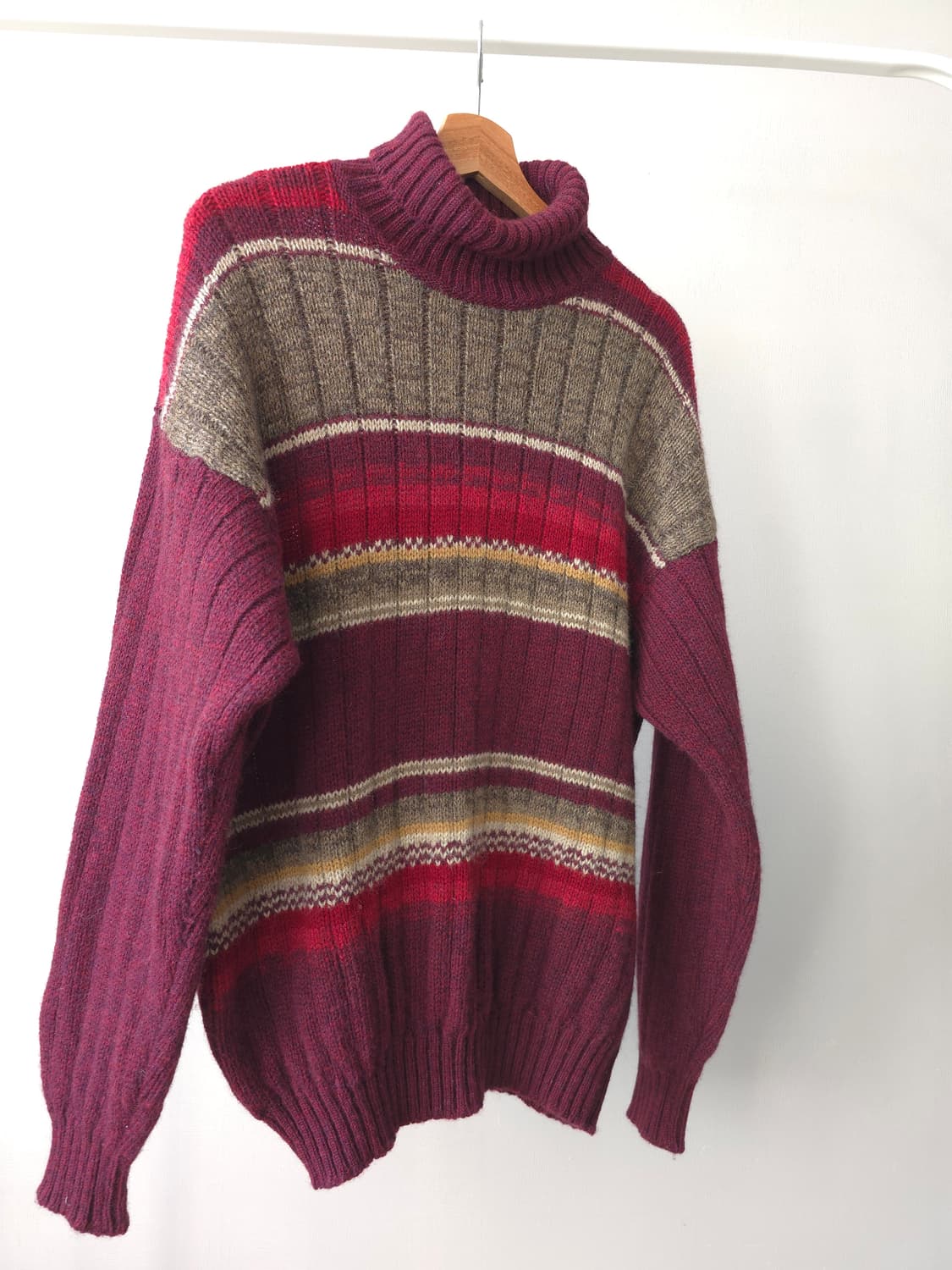 Blue Family 터틀넥 니트  made in Italy 상품이미지5