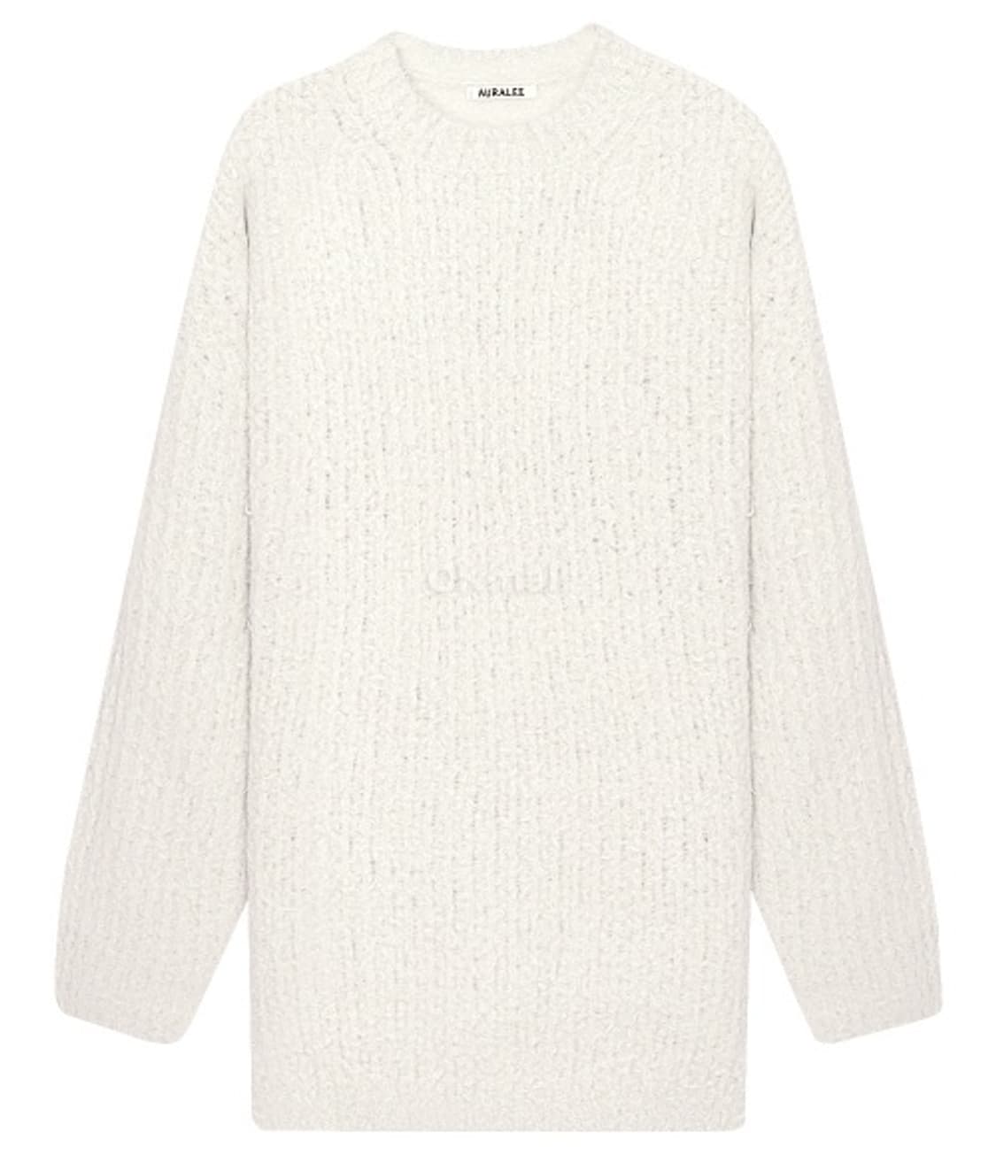 오라리 니트 화이트 밀드울 상품이미지2