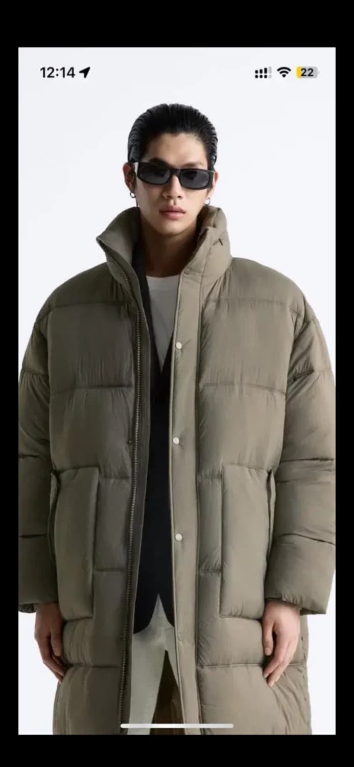 자라 롱패딩 xl 상품이미지2