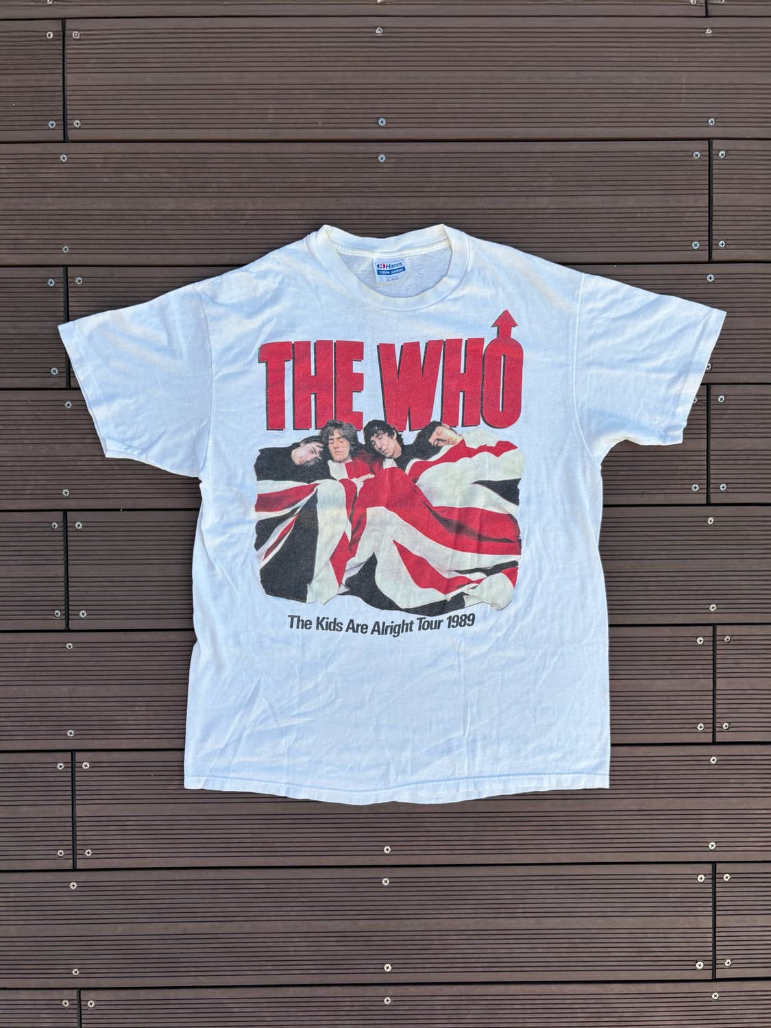 The Who 1989 투어 반팔 티셔츠 상품이미지1