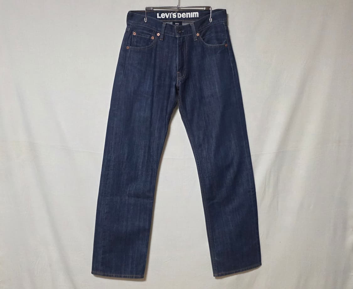 리바이스 503 루즈 스트레이트 데님 (진청/풀기장) 상품이미지2