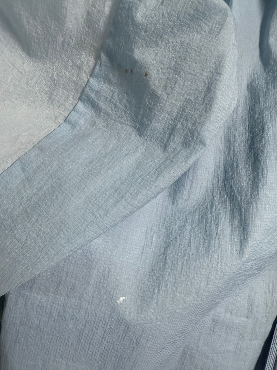 산산기어 패널드 자켓 스카이 블루 상품이미지3