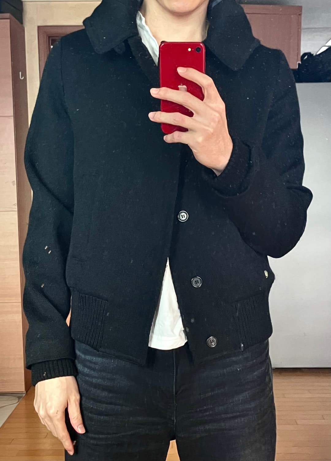 블레스 트윌 봄버 자켓 상품이미지1