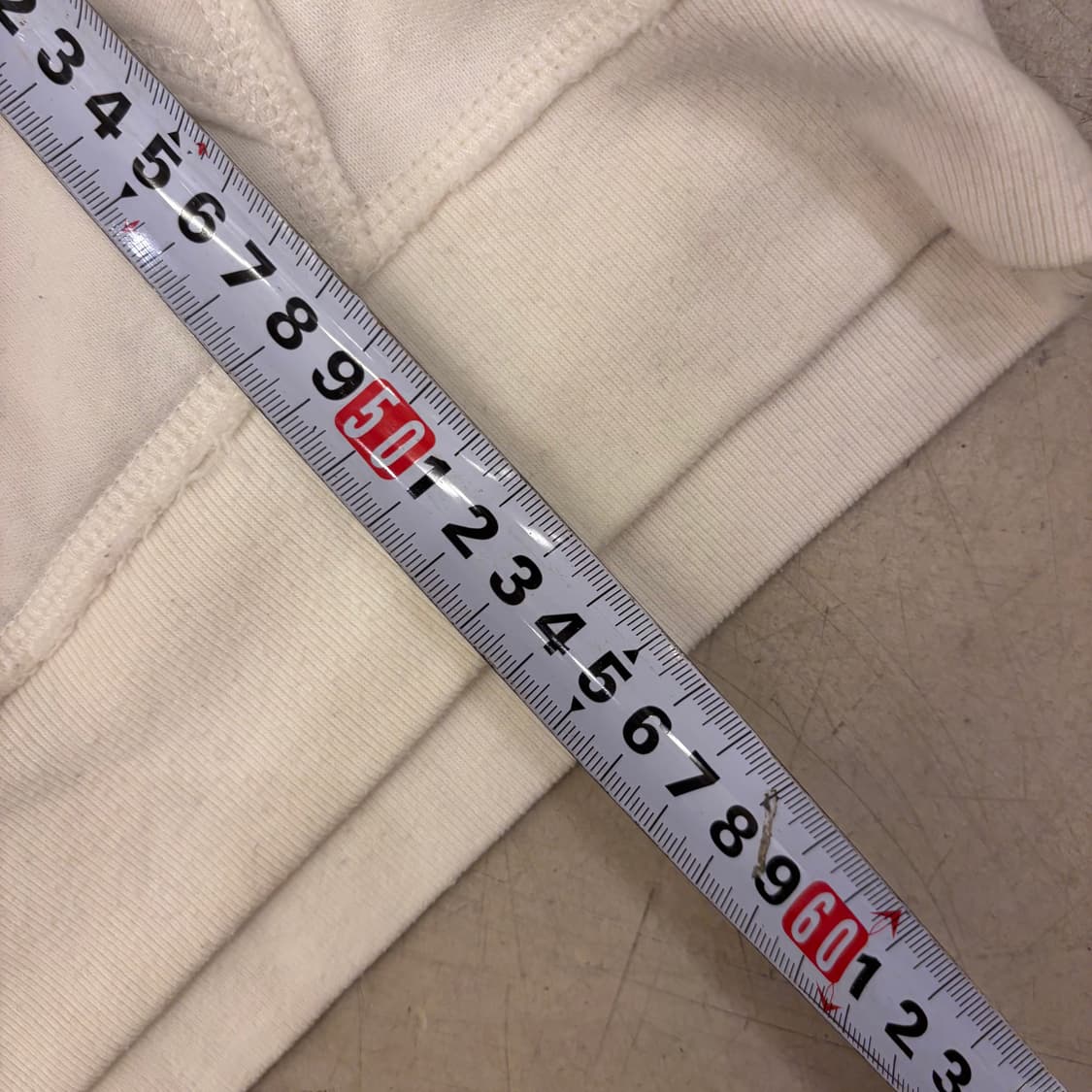 아베크롬비 화이트 빅로고 후드티 상품이미지4