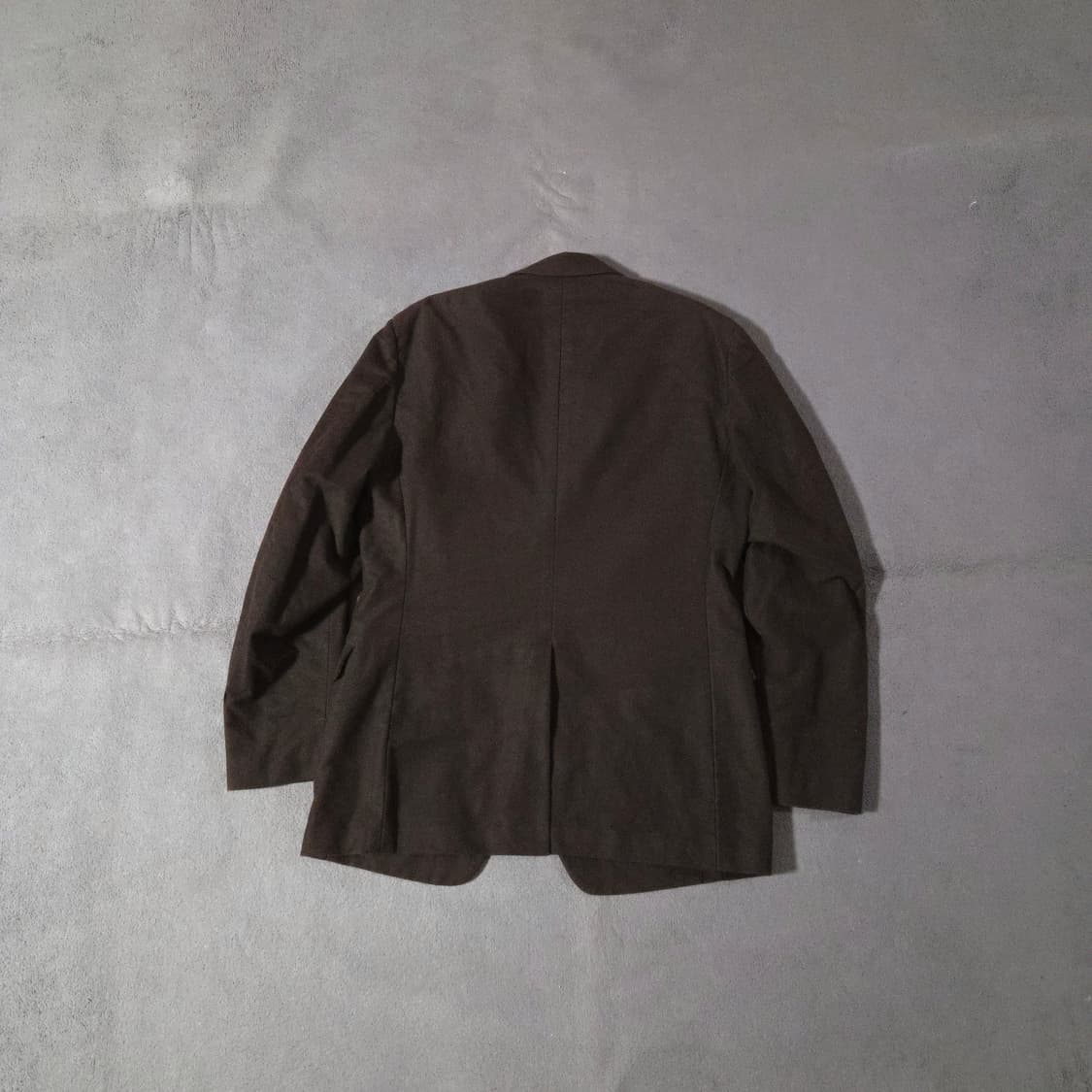 프라다 07FW 디스컨스트럭티드 벨루어 자켓 50R 에바노(초코브라운) 상품이미지2