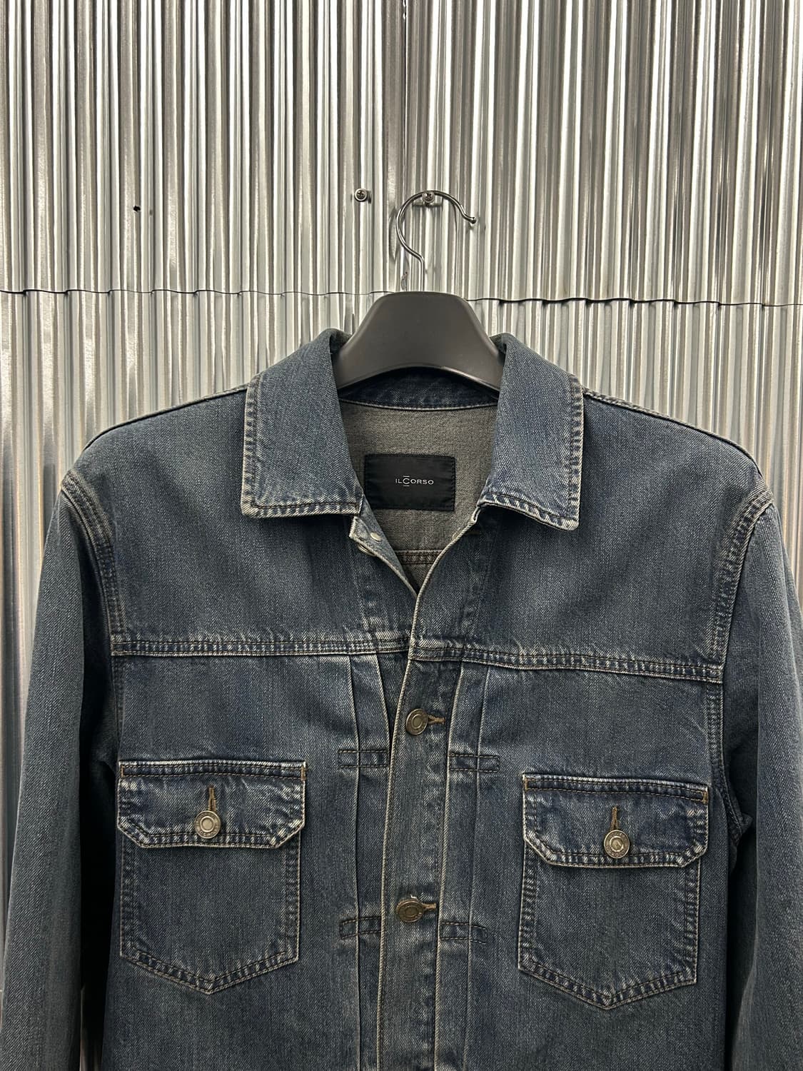 ILCORSO 베이직 데님 자켓 상품이미지4
