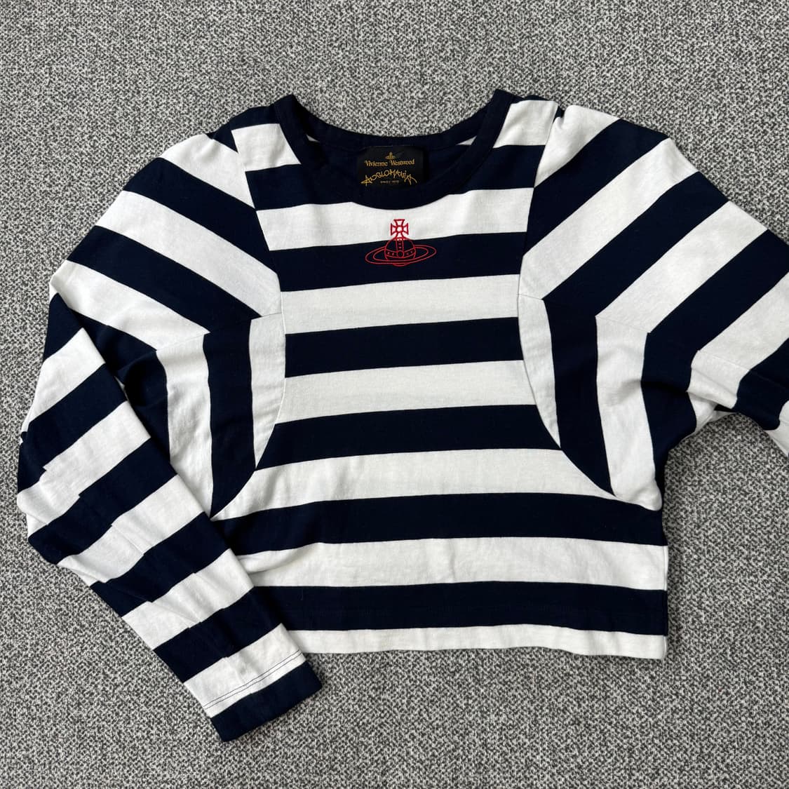 비비안 웨스트우드 스트라이프 슬리브 상품이미지1