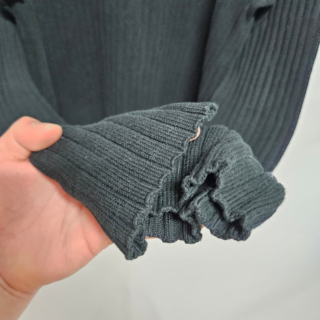 캘빈클라인 진스 골지 니트 M 상품이미지4