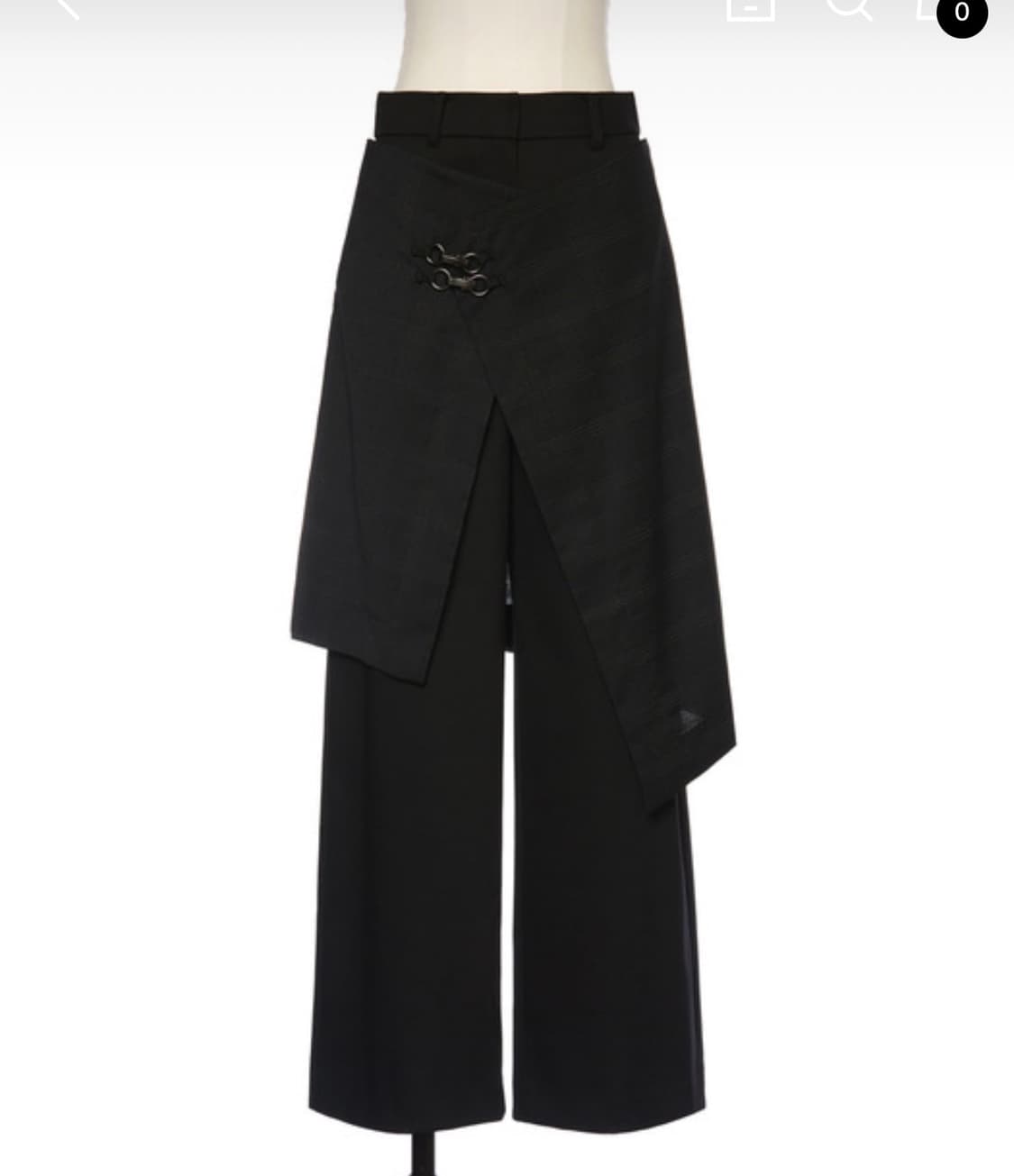 (새상품) 더일마 KANA PLAID PAREO PANTS-s 상품이미지1
