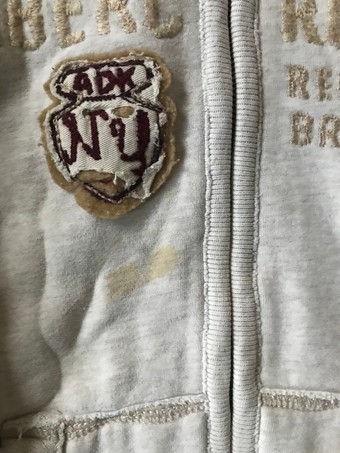 아베크롬비 오트밀 후드집업 상품이미지7