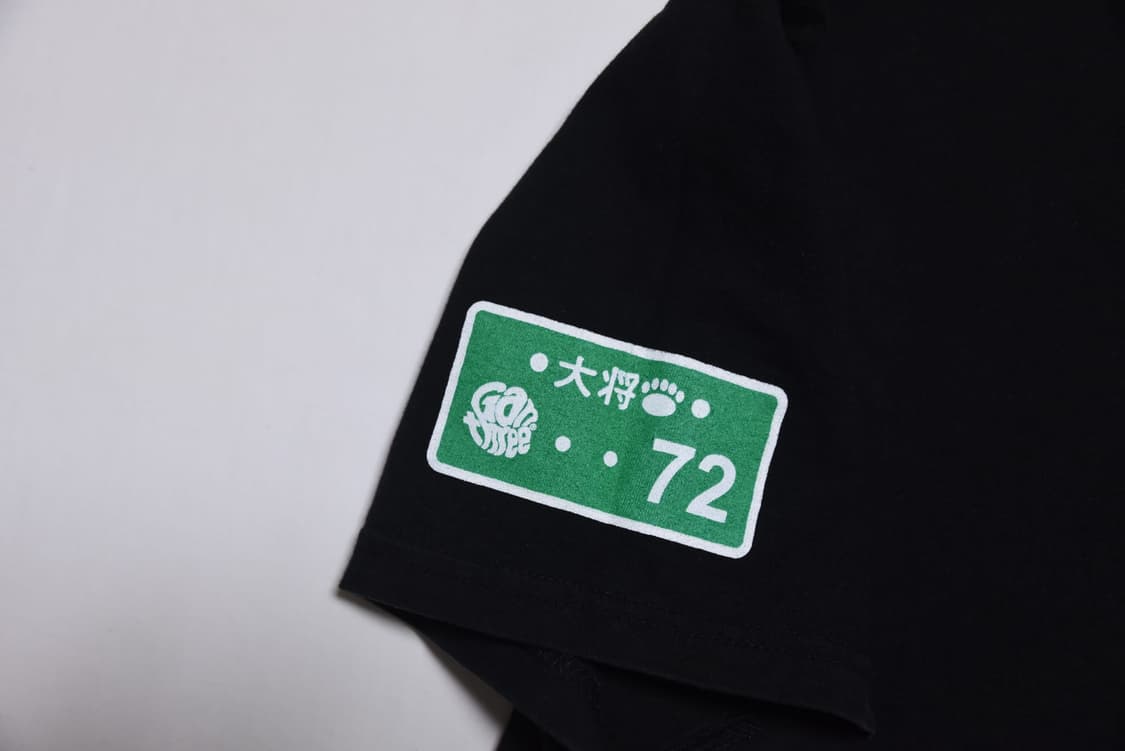 간쓰리 마리에 야마모토 그래픽 반팔 티셔츠 블랙 2xl  상품이미지4