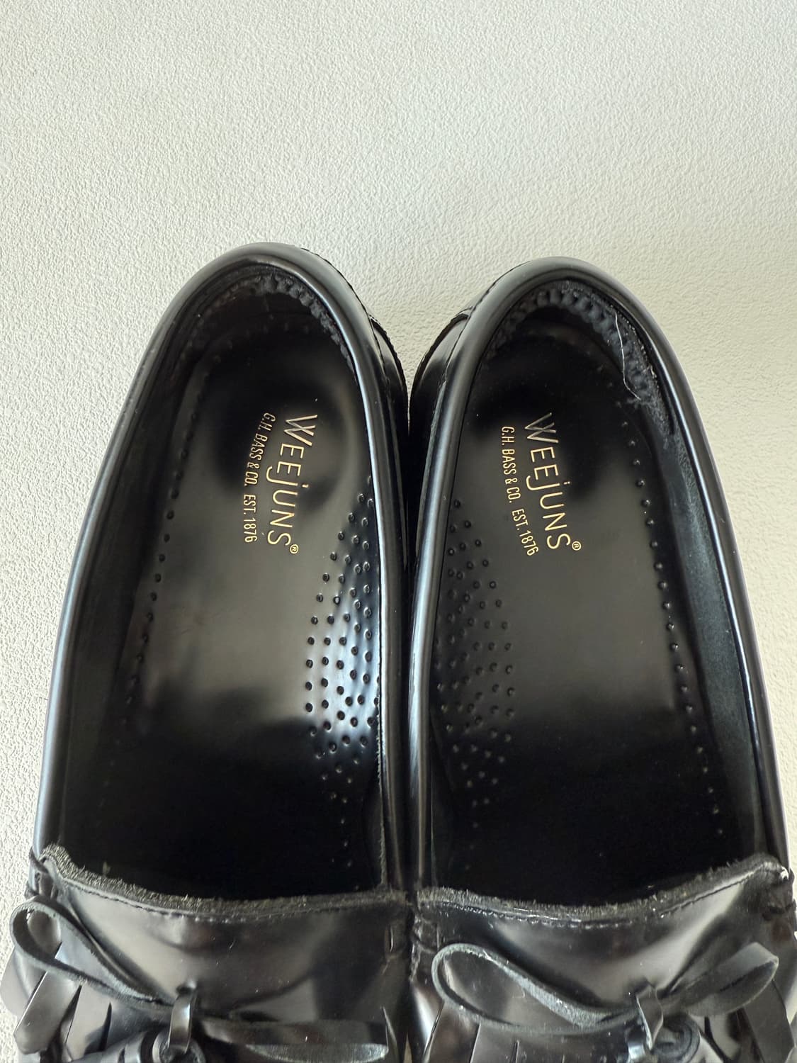 [UK7.5]G.H.BASS&CO 레더 테슬 로퍼 상품이미지9