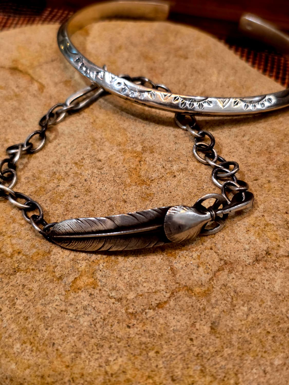Silver925 American Feather Bracelet
 상품이미지6