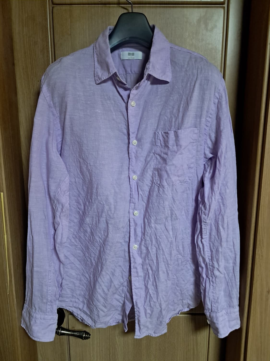 유니클로 마 셔츠 L 상품이미지1