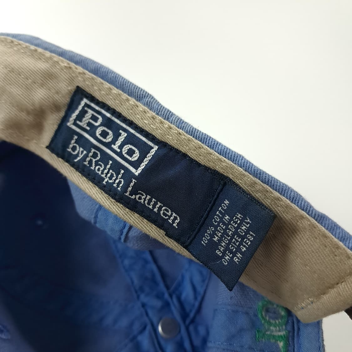 CK425 L 폴로 90s 가죽스트랩 그린포니 더스티블루 볼캡 모자 상품이미지8