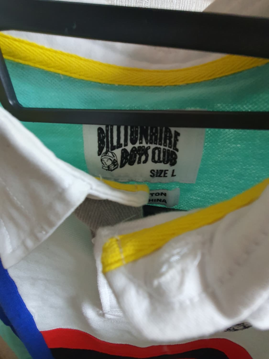 BBC 빌리네어보이즈클럽 멀티칼러 카라티 L 퍼렐 윌리엄스 니고 상품이미지3