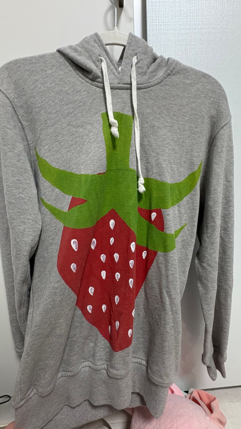 꼼데가르송 셔츠 기요미 딸기 후드티 M 상품이미지1