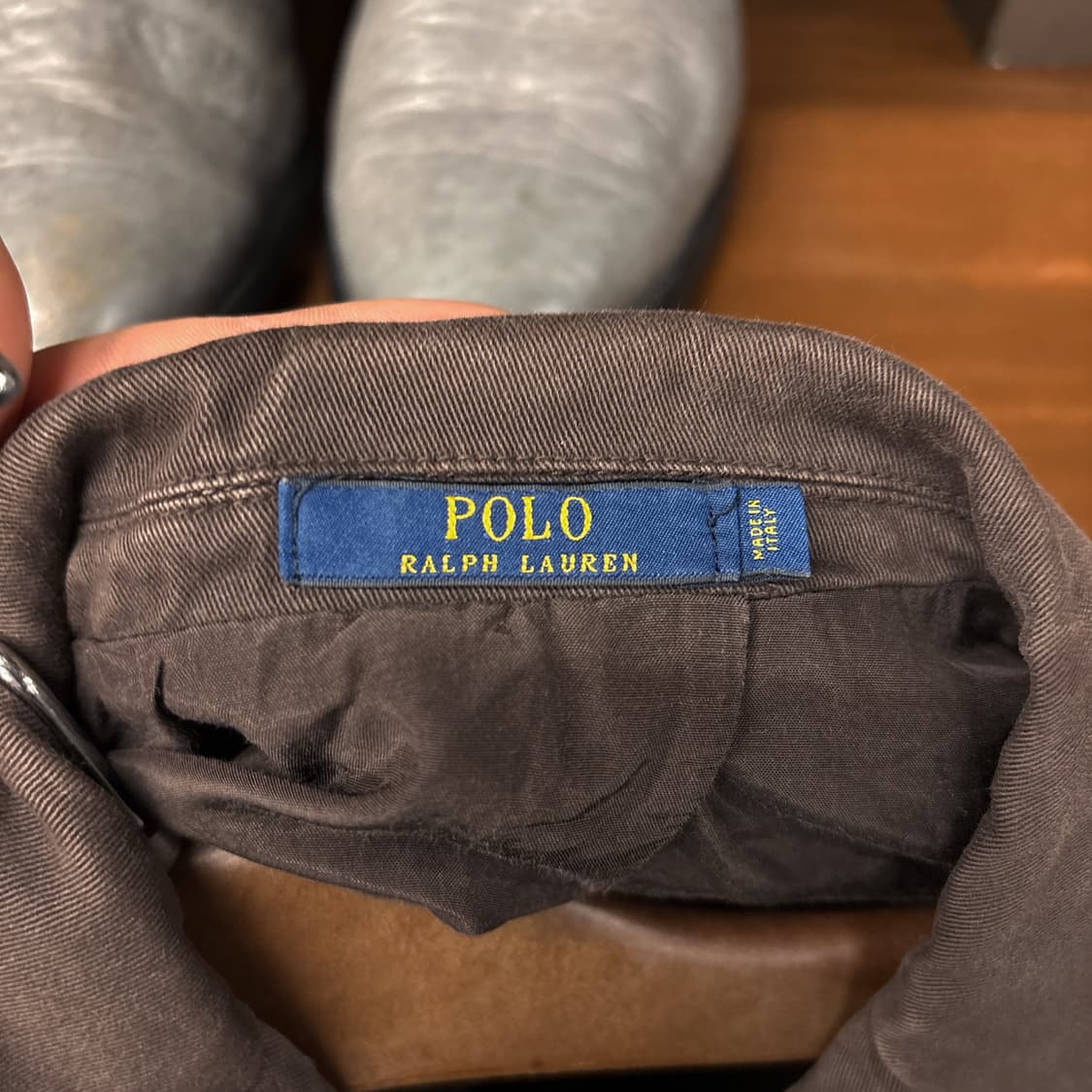 폴로 랄프로렌 신형라벨 워시드 코튼 2버튼 워크블레이저 N367 상품이미지7