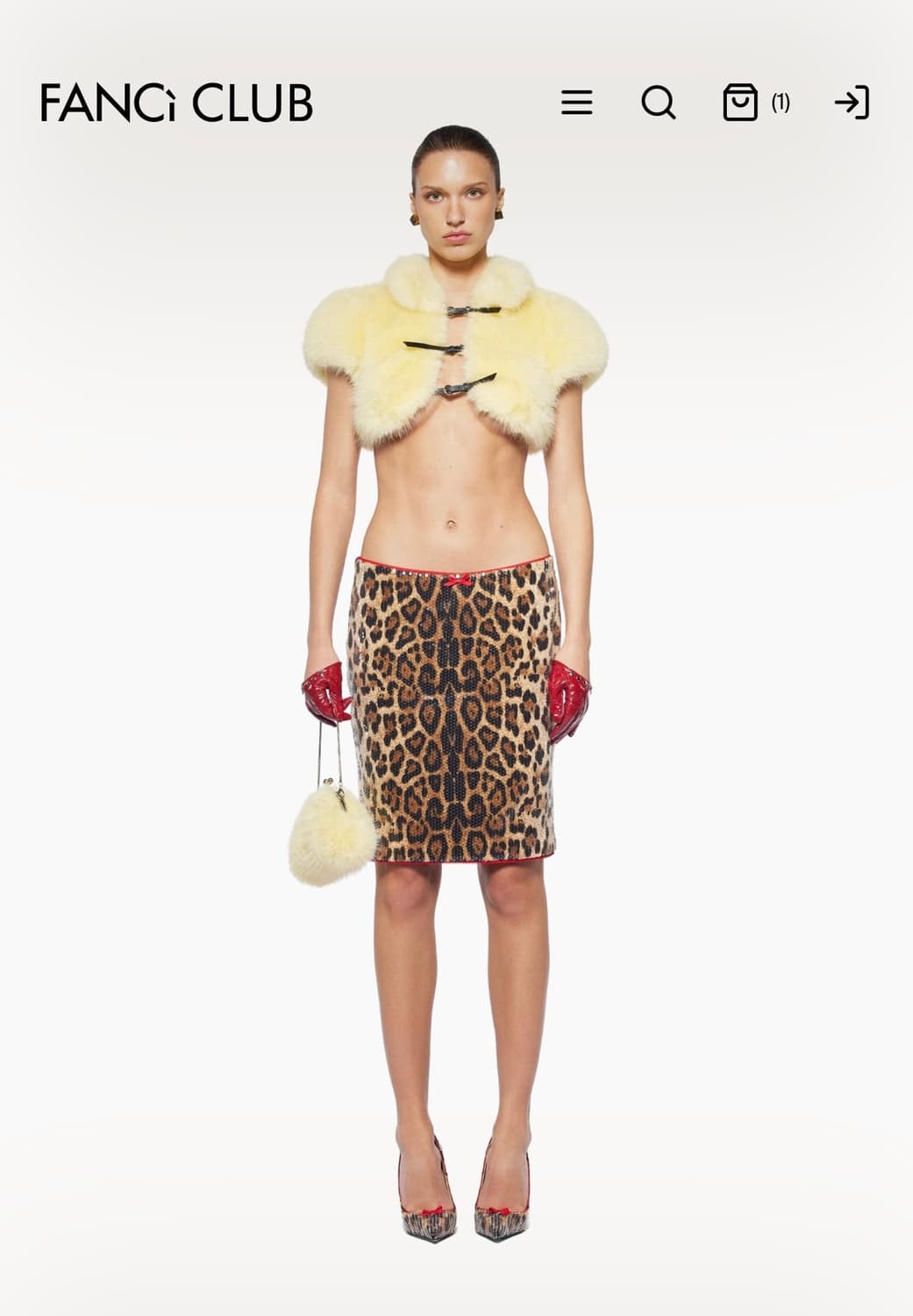 Fanci 퍼 볼레로 (구매가 80만) 상품이미지1