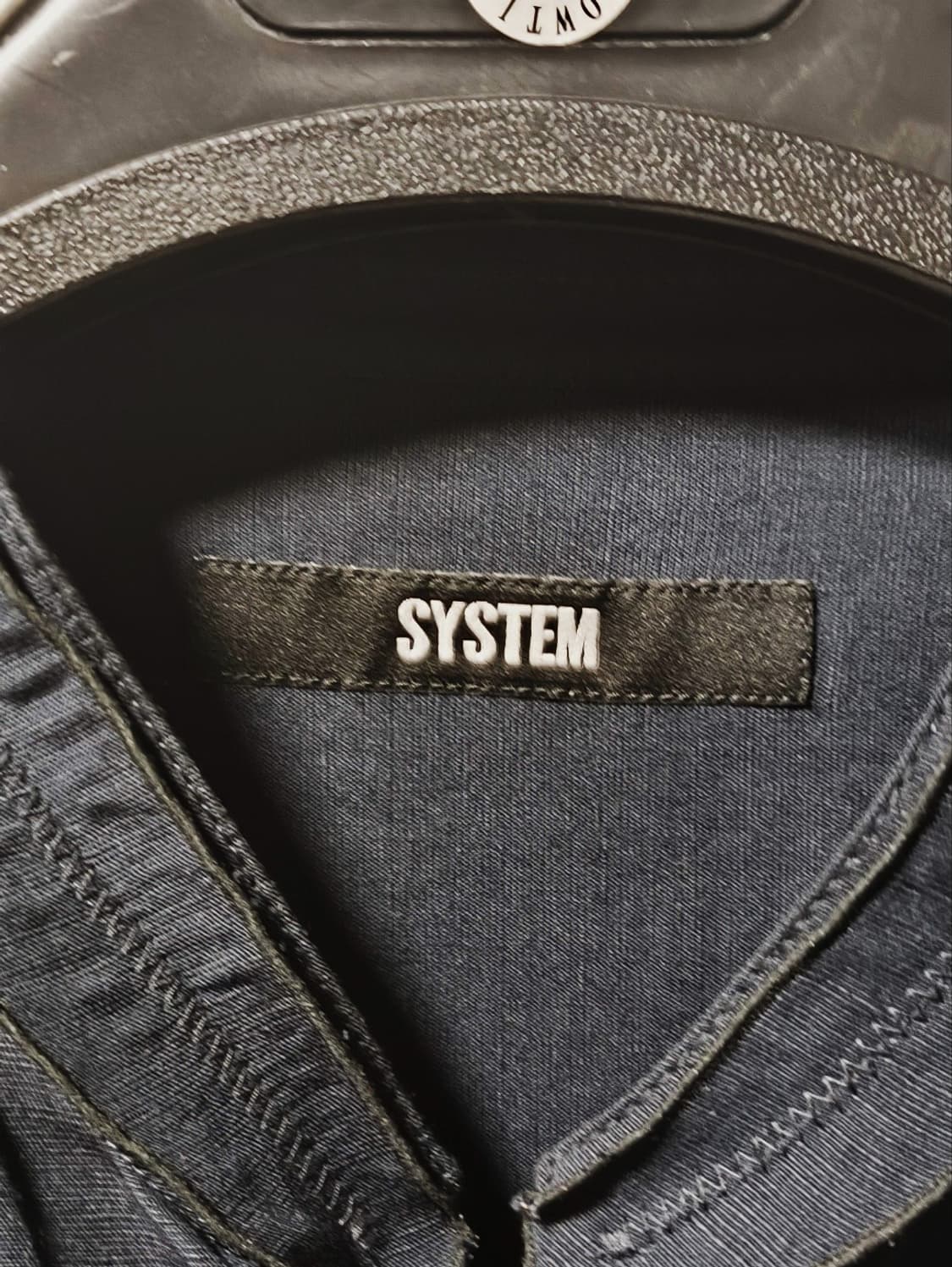 95 시스템 레이온 마 밴드 만다린 카라 셔츠 상품이미지2