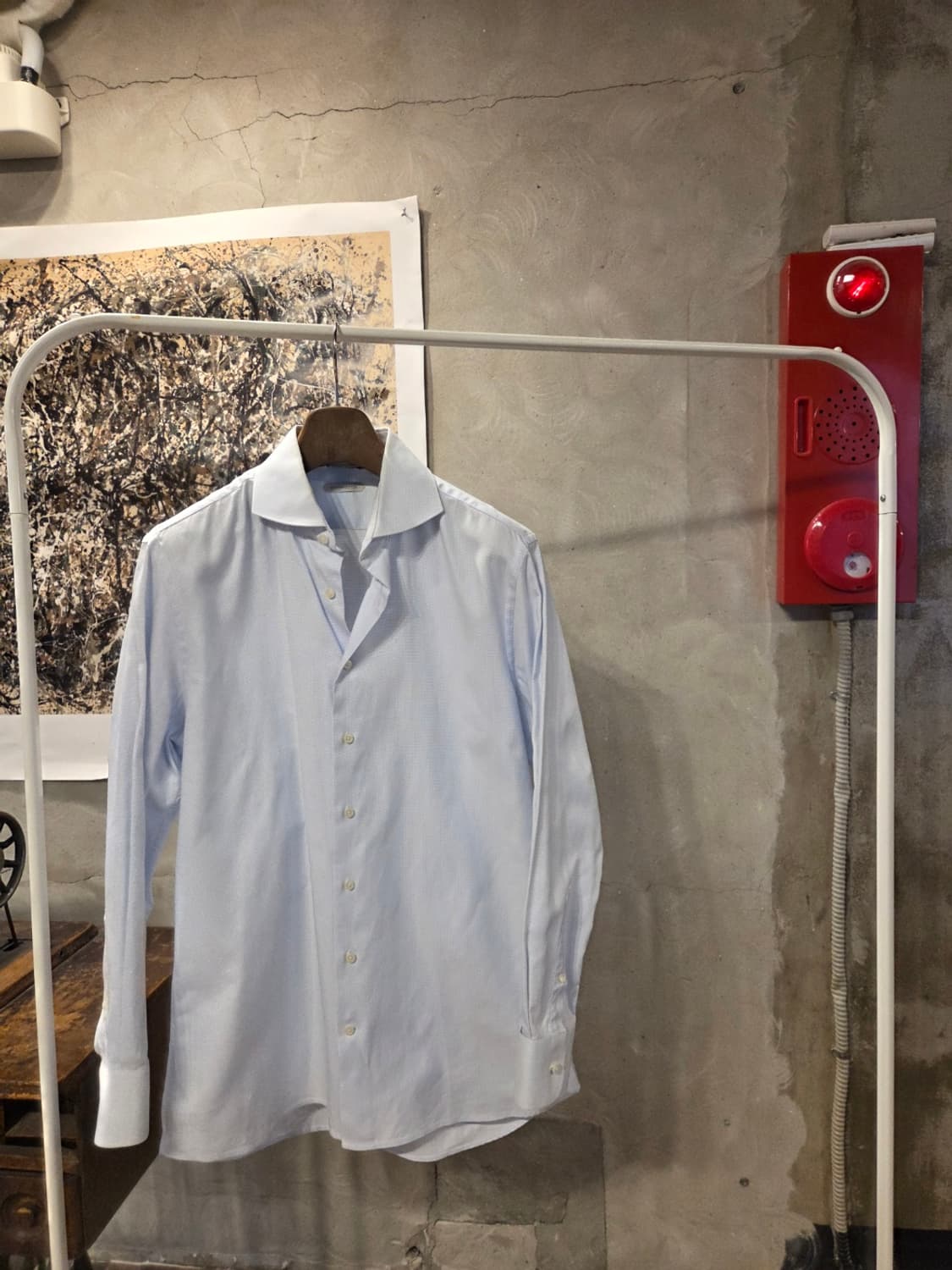 수트서플라이 와이드스프레드칼라 셔츠 상품이미지7