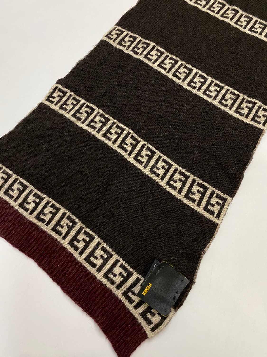 펜디 신형 FF주카 리버시블 캐시미어 혼방 머플러 상품이미지2