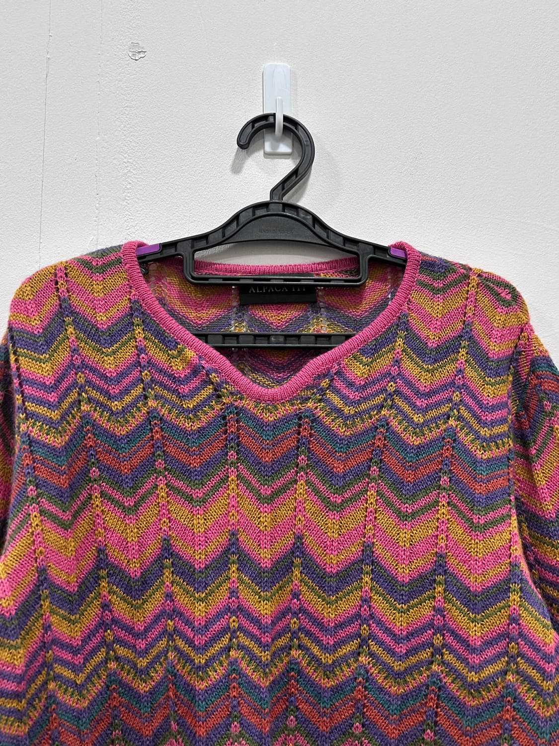 [ML] Vintage 페루 알파카 100% 니트 스웨터 상품이미지2