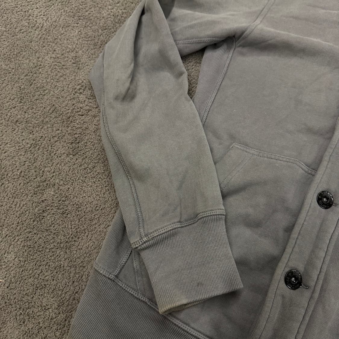 [ 정품/S ] 스톤아일랜드 와펜 버튼 집업 자켓 상품이미지6