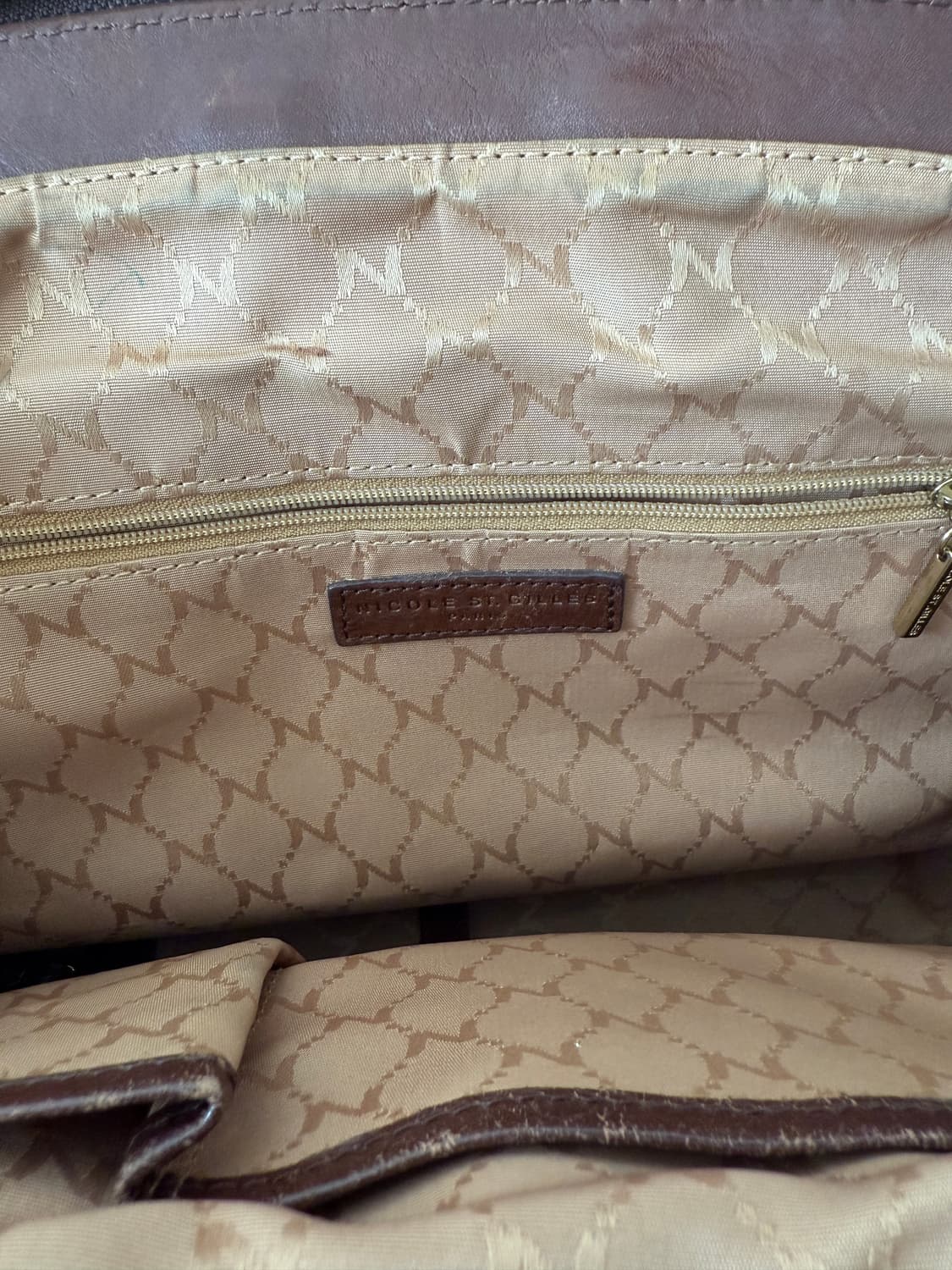 NICOLE ST GILLES 레더 토트백 상품이미지10