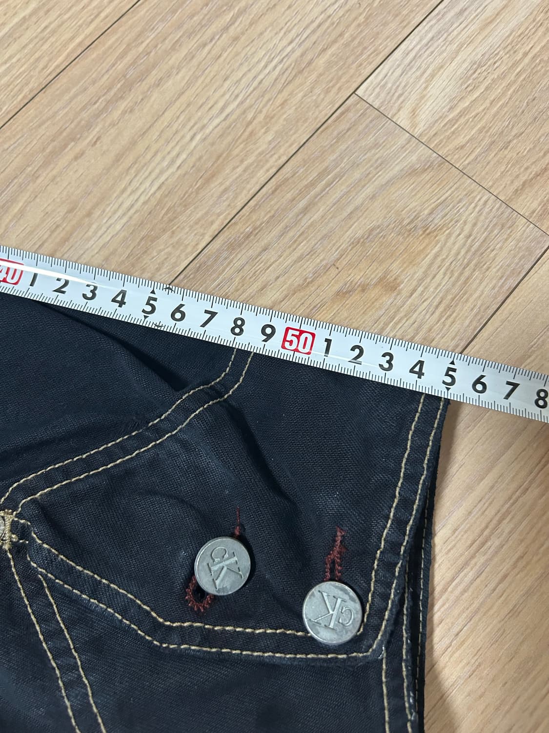 90s 켈빈클라인 초어코트 made in usa 상품이미지10