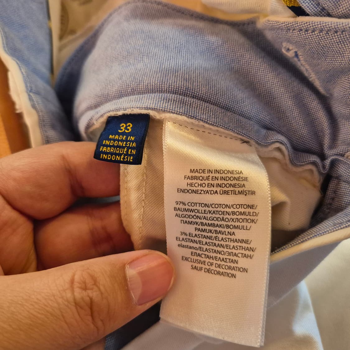 폴로랄프로렌 치노 반바지 33 상품이미지3