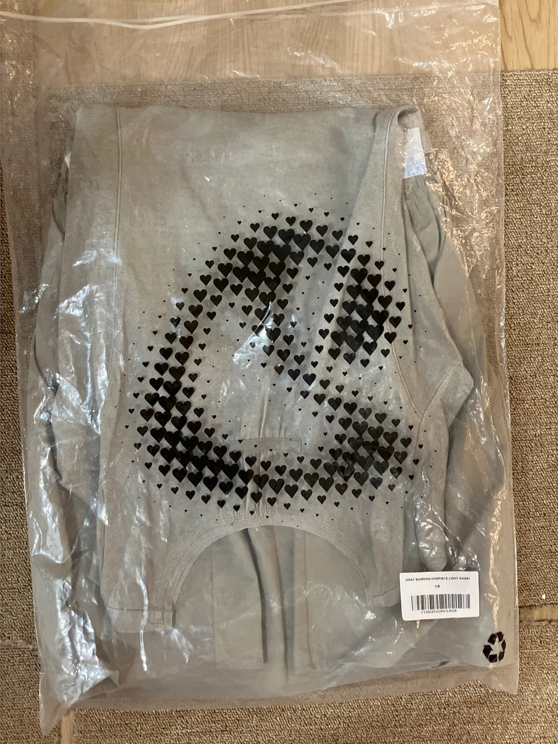 코이세이오 투웨이 셔링 원피스 라이트 카키  상품이미지4