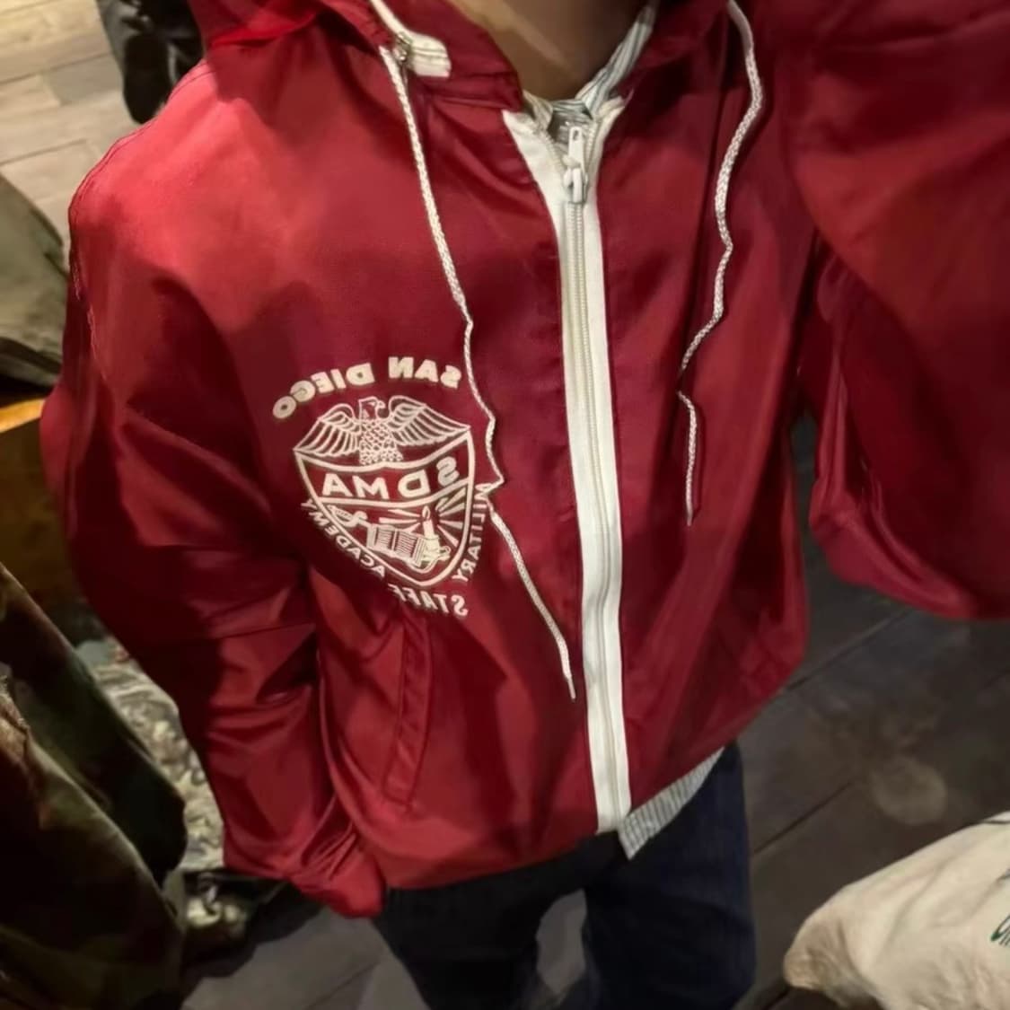 70-80s Vintage 오리지널 빈티지 칼리지 바시티 자켓 상품이미지6