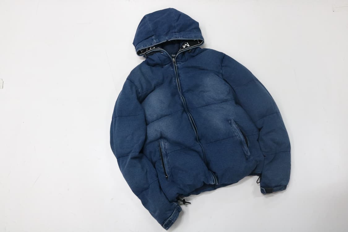 BAYCREST 인디고 데님 패딩 자켓 상품이미지2